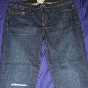 J.Crew Toothpick Skinny Jeans in Dark Rinse Wash